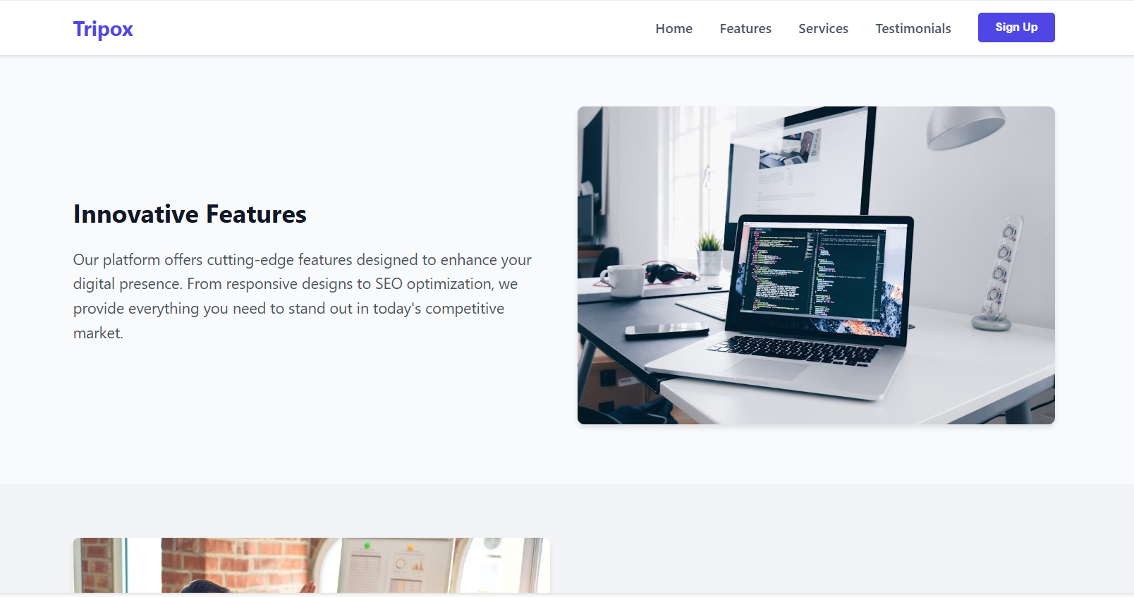 Tripox Website